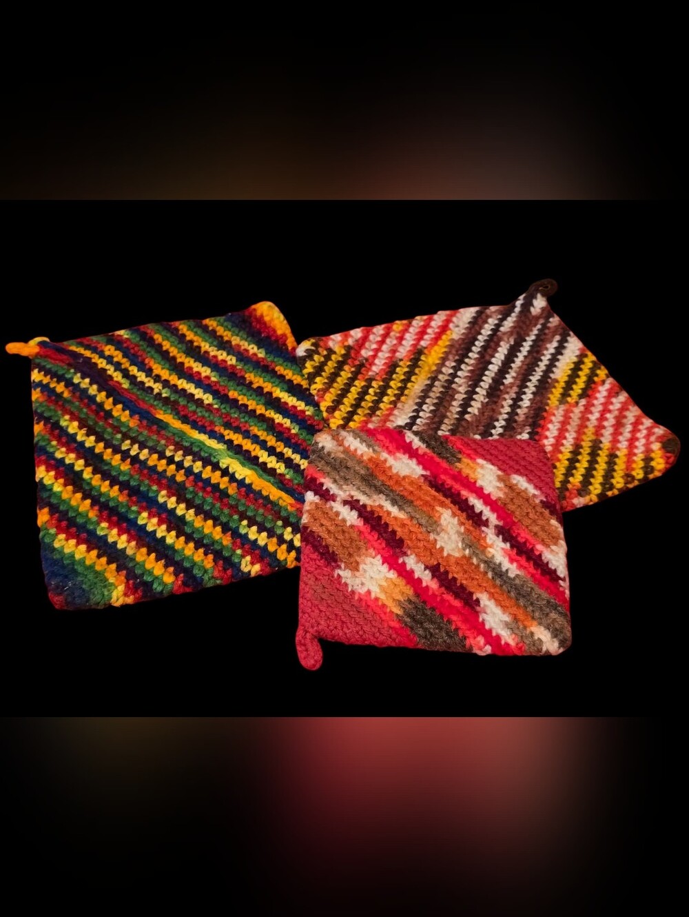 Vintage | Handmade Crochet Potholders